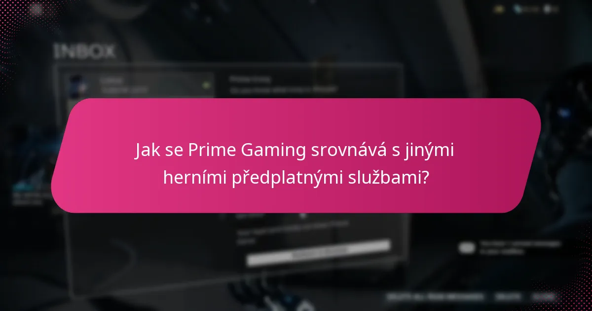 Jak efektivně nárokovat odměny z Prime Gaming?
